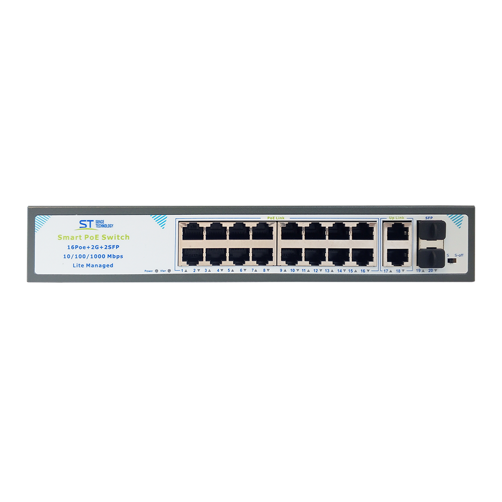 Источник питания ST-S1617POE (16G/2G/2S/300W/A) PRO LM