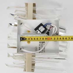 Citilux Лаура CL301422 Бра хрустальное с выключателем Шампань