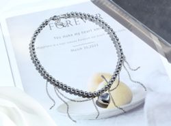 Колье Heart and Chains