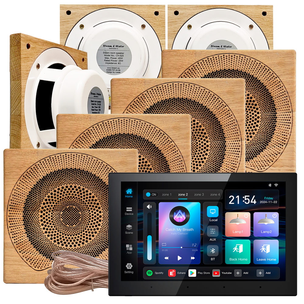Комплект домашней акустической системы с караоке-усилителем SW SOUND Next - Sauna S7