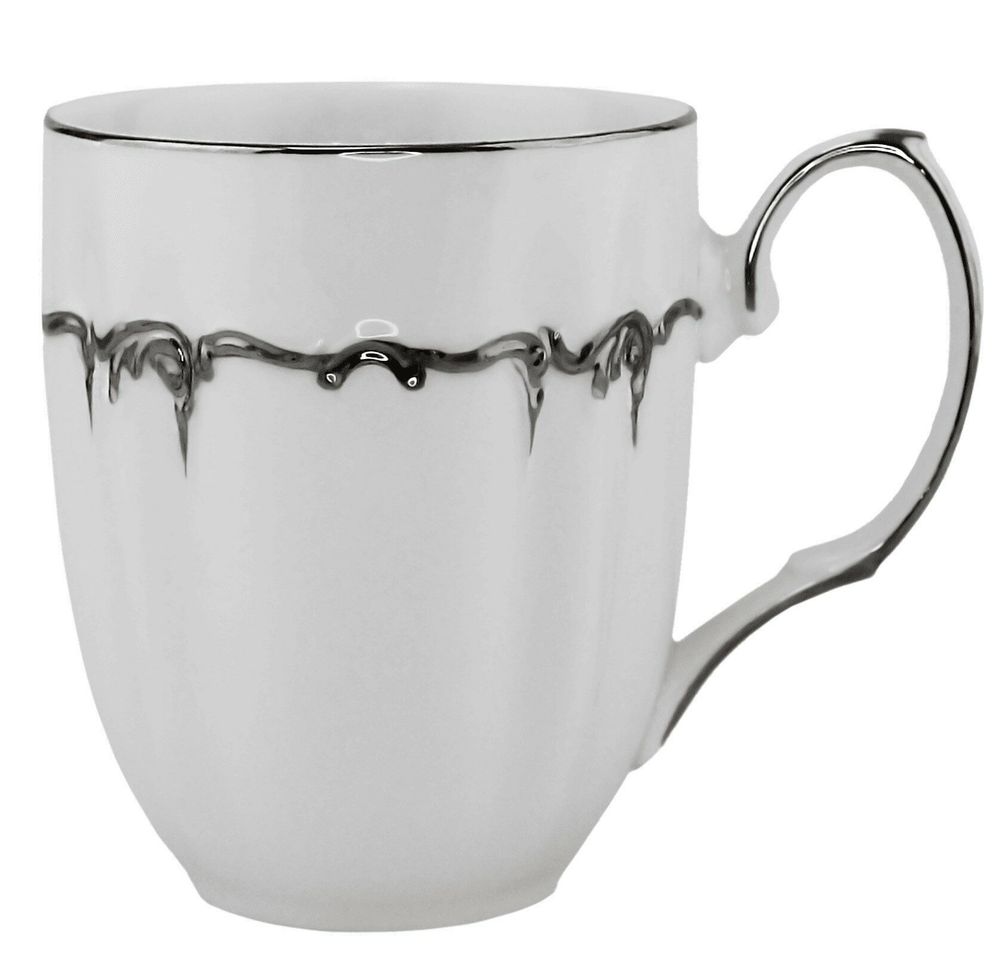 Lenardi 666-400 Кружка 450 мл ARGENTO в под.уп.(х24)Фарфор