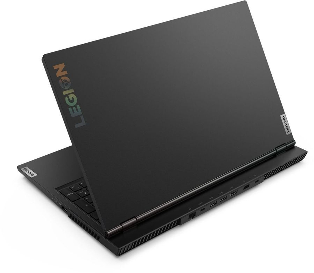 Ноутбук LENOVO Legion 5 15ITH6H (82JH001WRK) 15.6"FHD IPS 120hz/i5-11260H Hexa/16Gb/512Gb SSD/RTX 3060-6Gb/DOS черный