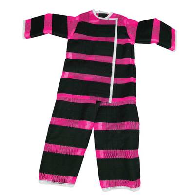 Липучий костюм, розовый, размер L, для роста 1,6м-1,8 м