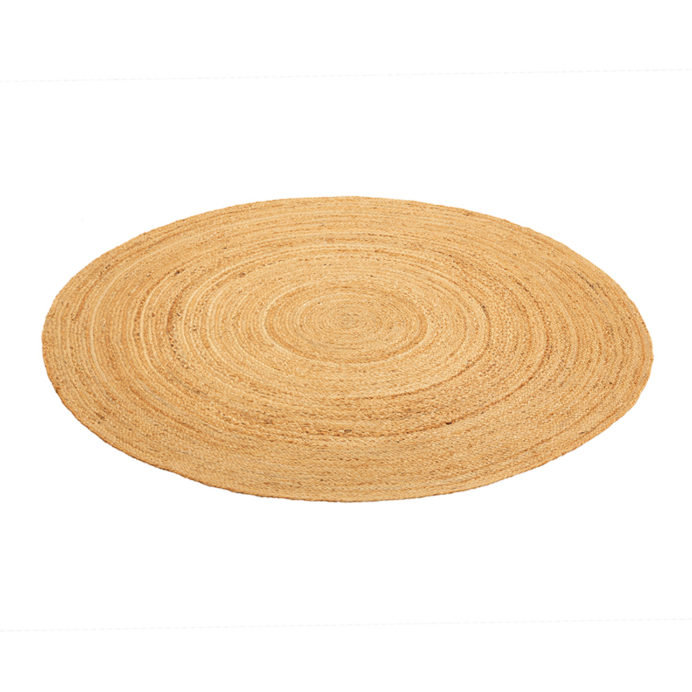 Ковер из джута круглый базовый из коллекции ethnic, 150см
