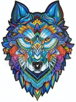 Пазл деревянный фигурный "Волк" МС-5578-23 (Basir)