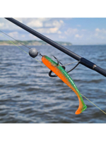 Виброхвосты съедобные искусственные LJ Pro Series SLIM SHAKER 4in (10.00)/S63 6 шт. в упак.