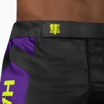 Шорты Hayabusa Icon MMA чёрно-неоновые