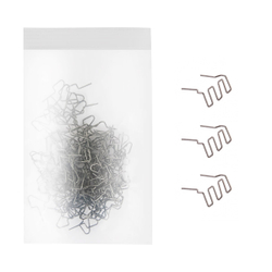 WDK-620120-4 Скобы типа крупная змейка для ремонта пластиковых деталей 0.8 мм. Упаковка 100 шт