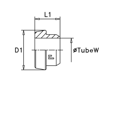 Втулка DN 20 D27.85