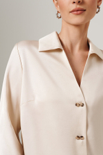 23153 Блузка женская (кремовый)