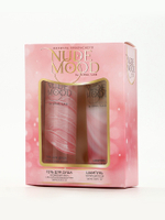 Подарочный набор NUDE MOOD, гель для душа и шампунь для волос, 2×250 мл, аромат розы и пиона, URAL LAB