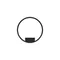 Настенный светильник (бра) Рим / Rim 3000-4000К 23Вт Maytoni mod058wl-l25bk