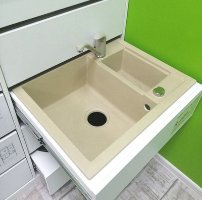 Мойка TOLERO R-109 cафари №102С, смеситель НИЗКИЙ КРАН СТАНДАРТ сафари