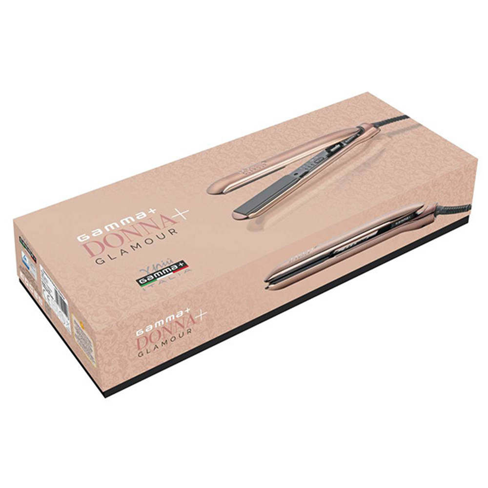 Щипцы-выпрямители 24x90мм Gamma Piu Donna+ Glamour