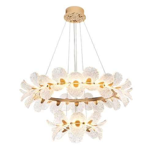 Подвесная светодиодная люстра Modelight MDL.89092.1000.500HC GD