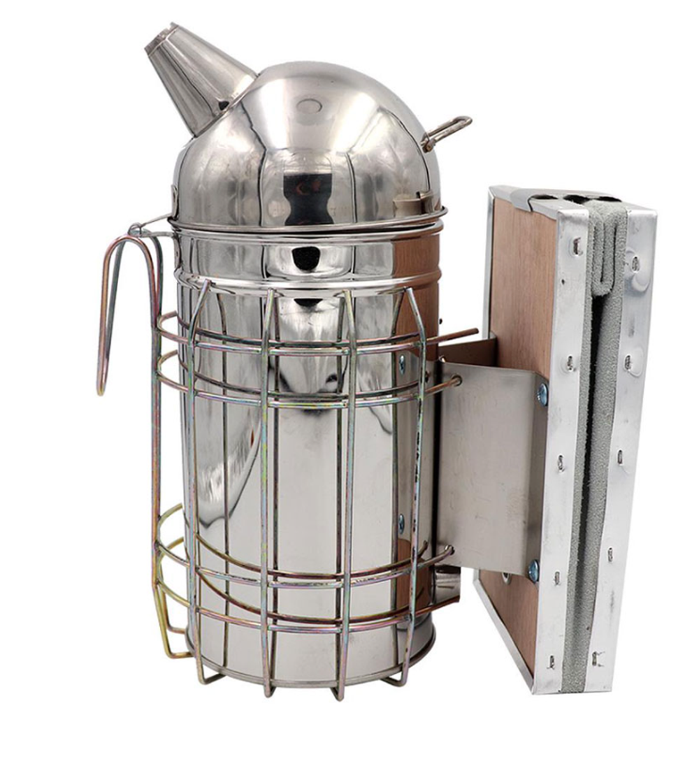 Дымарь Профи из нержавеющей стали (ограждение, купол, кожа)