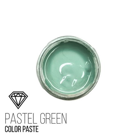 Колеровочная Паста"Pastel Green", Зеленый Пастельный, 25мл