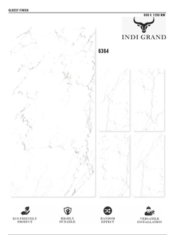 Керамогранит glossy №4 , 60х120, 6364