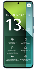 Смартфон Xiaomi Redmi Note 13 Pro 5G 8/256GB NFC Global Ocean Teal
