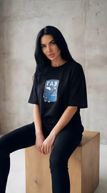 Футболка Оверсайз "Север покоряется сильным"