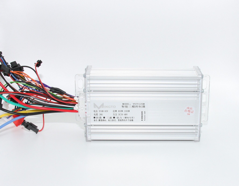 Контроллер 48-60v 28A 800-1000w для электровелосипеда