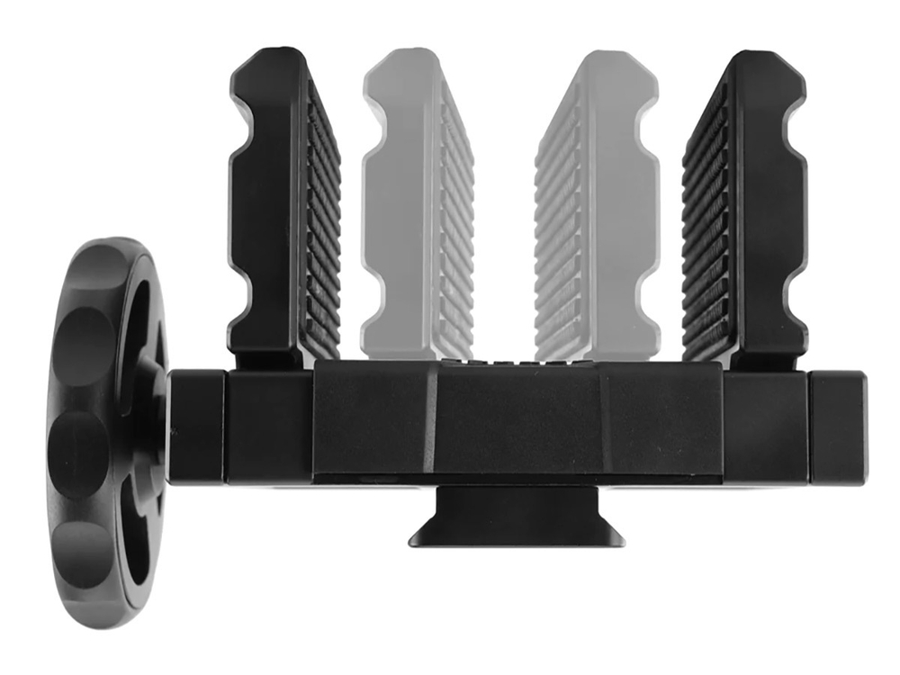 Платформа-зажим для оружия на штатив/трипод Vanguard ENDEAVOR GM-70, 3/8", Arca, 30-70мм, алюминиевый сплав, 816г
