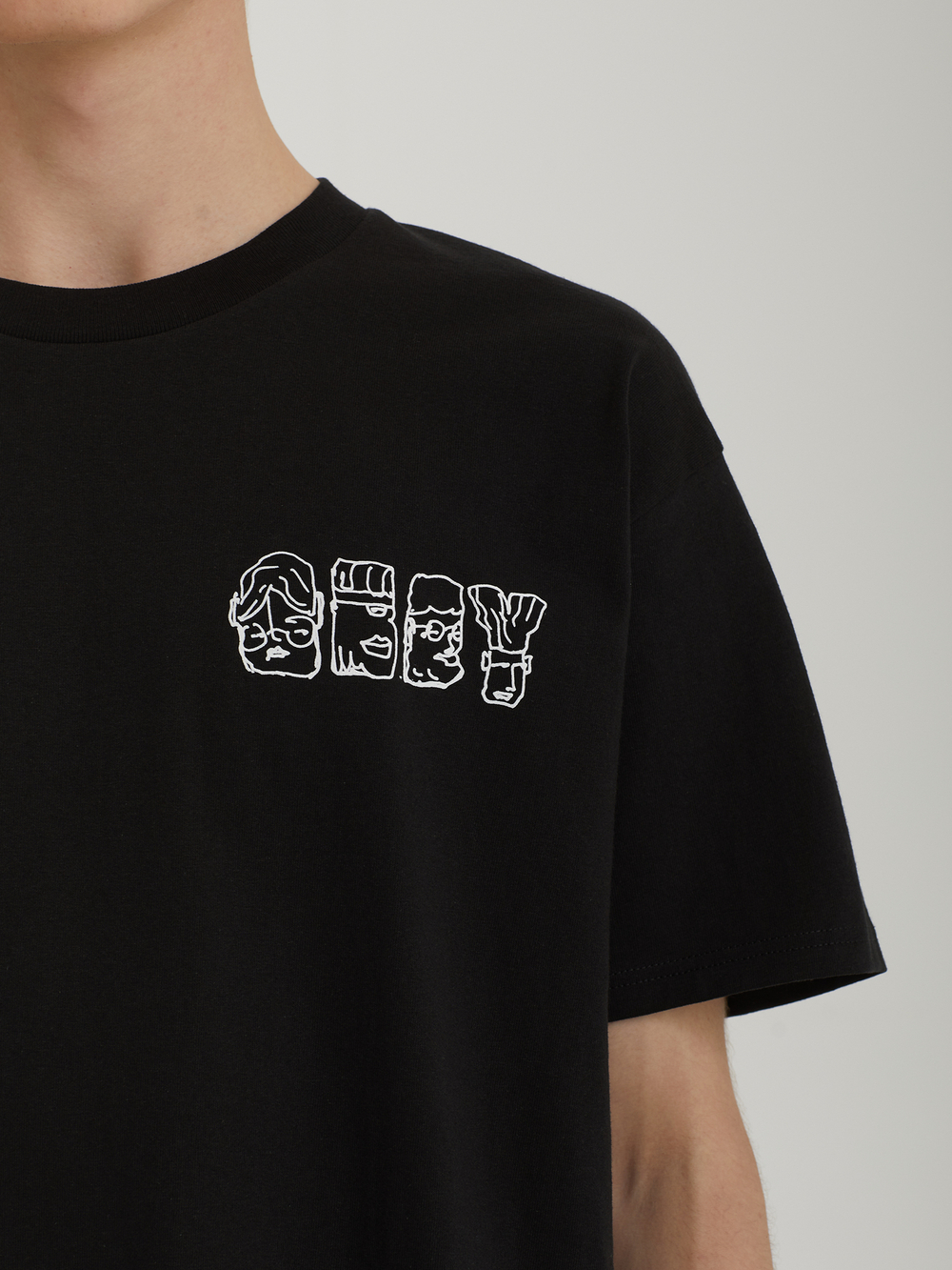 Мужская Футболка Obey Abstract Things