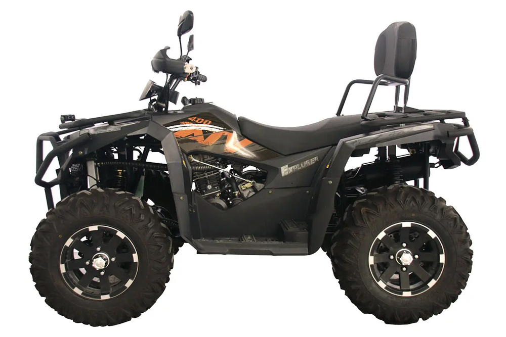 Квадроцикл (комплект для сборки) Explorer 400 Deluxe 4х4 Черный матовый