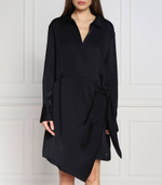 платье crepe knotted Tommy Hilfiger - темно-синий(WW0WW37325)