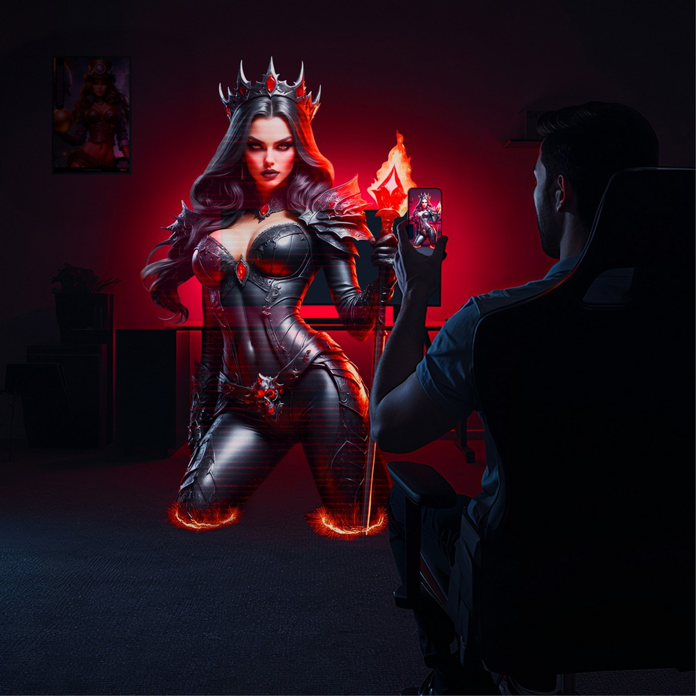 Masturs Shadow Sinner Raven - Интерактивный мастурбатор: Вакуум, вибрация, подсветка.