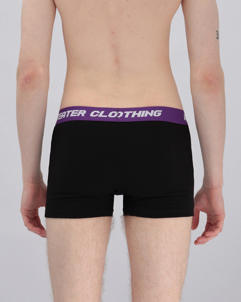 Трусы ANTEATER Boxers-black-grey