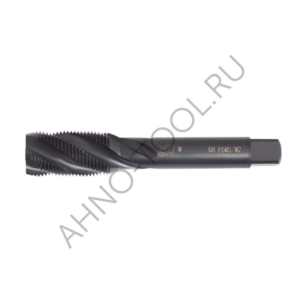 Метчик м/р М18х2,5 Р6М5/М2 ГОСТ 17933-72 BLACK OXIDE, с винтовой канавкой, ТОЧИНТЕХ
