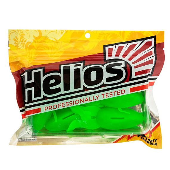 Лягушка Helios Crazy Frog 3,55"/9,0 см Electric green 4шт. (HS-23-007)