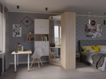 Ламинат Artens Тангай 33 класс толщина 8 мм без фаски 1.99 м²