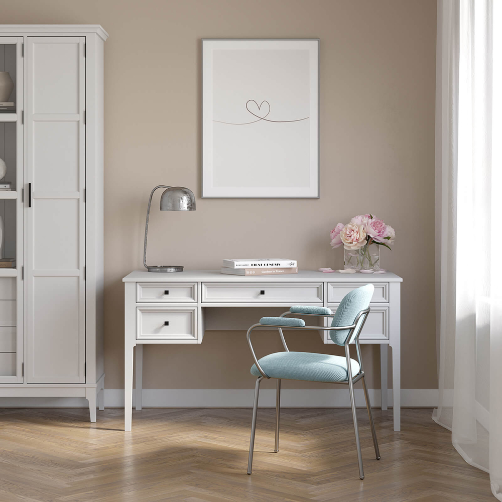 Стол письменный «Квадро-С» из массива сосны 138.8*76*66 см