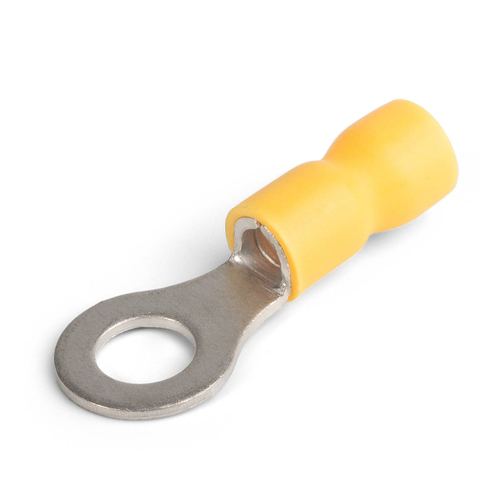 Наконечник кабельный кольцевой изолированный НКИ 6.0-6 серия ПРОФИ КВТ (500 шт.)