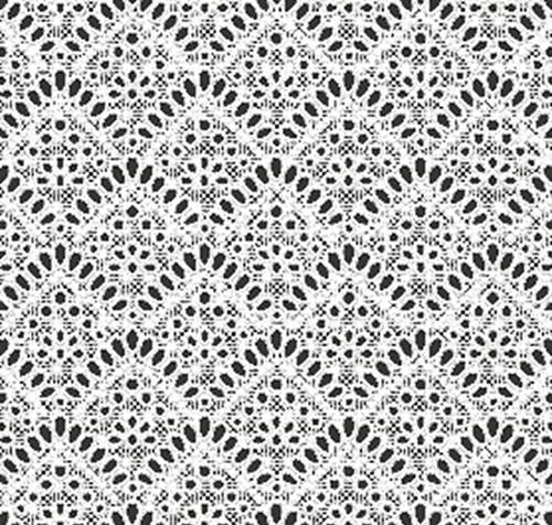 Клеенка столовая ПВХ "Муза" 1,32*22м (22м/рул) Пряжа 7096-038-white