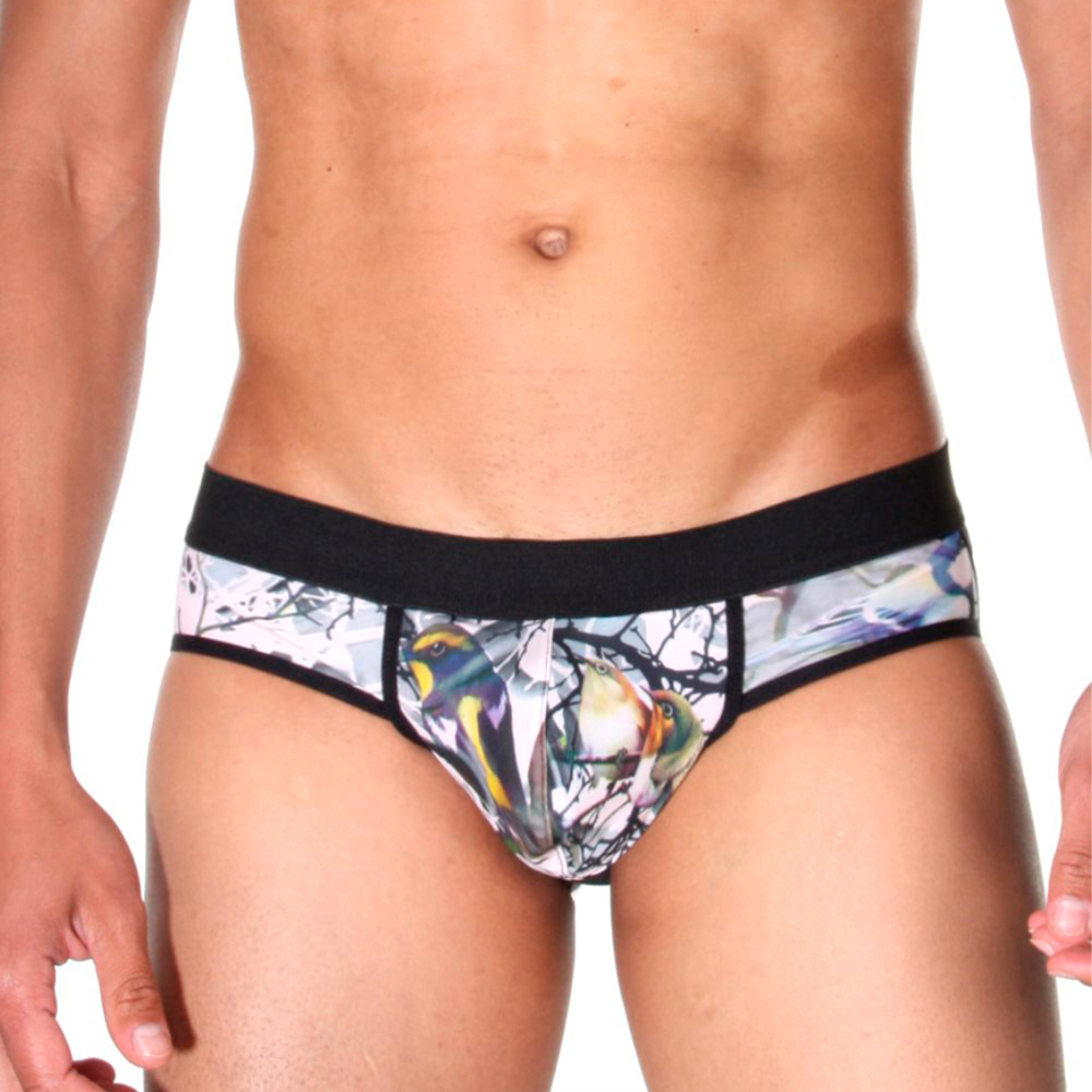 Мужские трусы джоки серые с принтом Cosmos Colors TW50_BBY