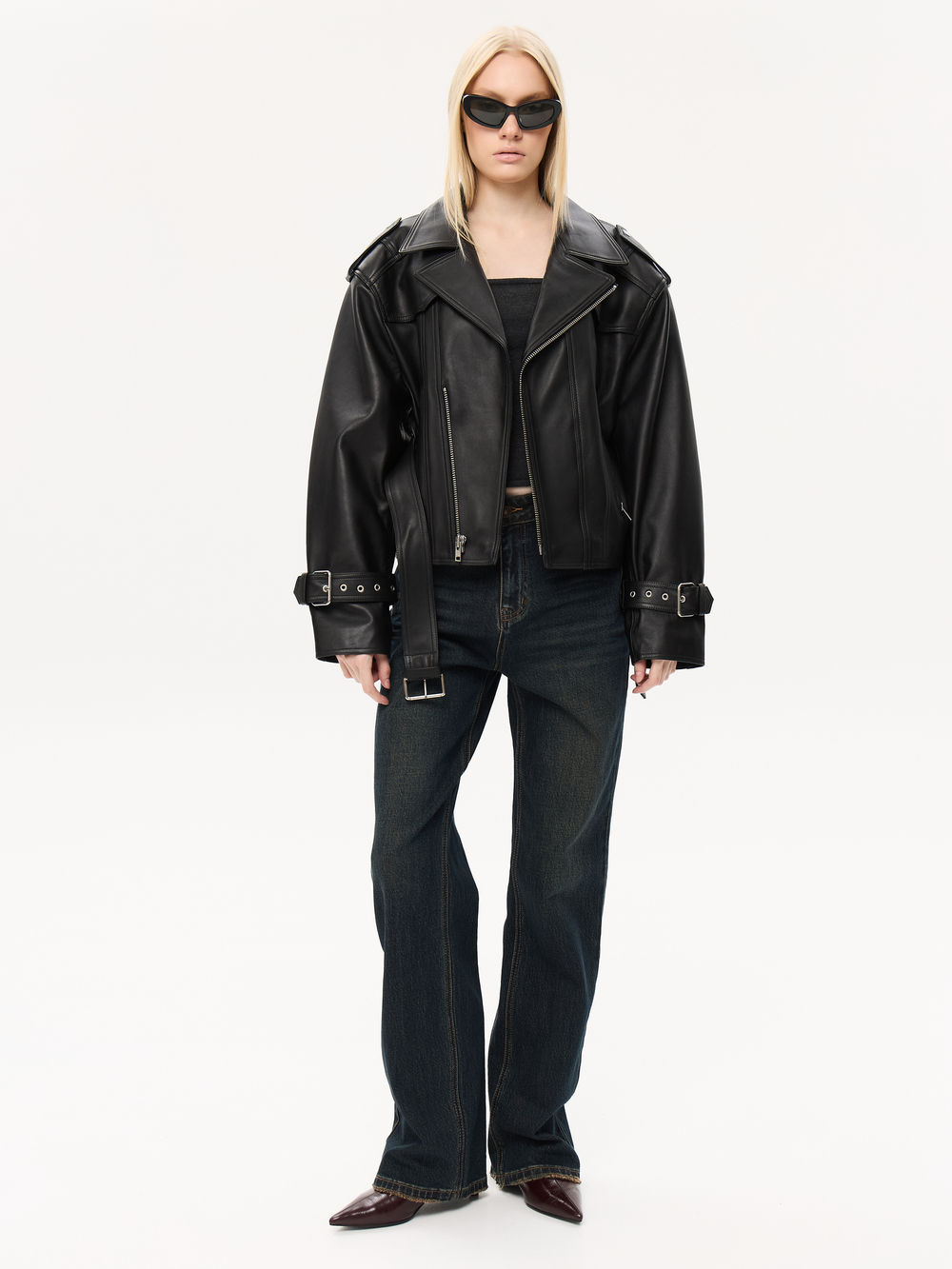 Куртка leather classic biker