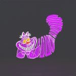 Светодиодная фигура "Чеширский кот"