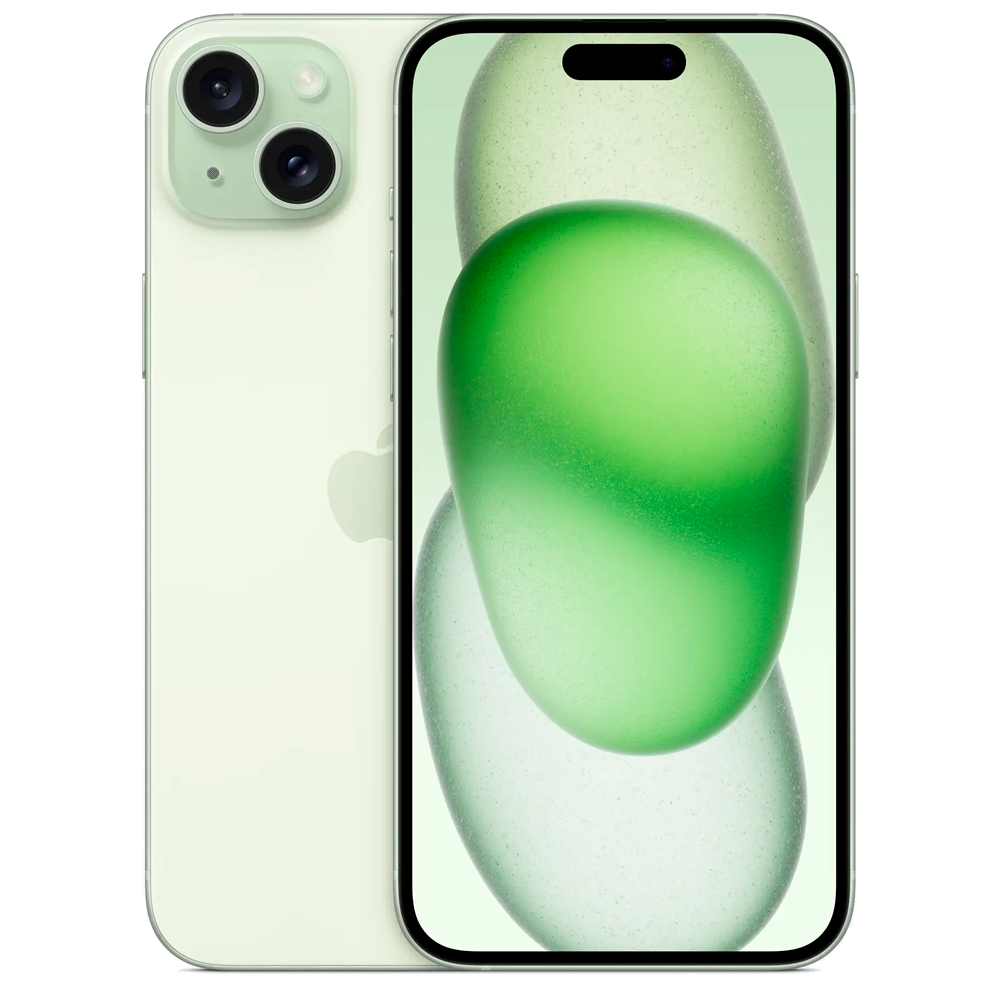Смартфон Apple iPhone 15 Plus 128GB, Green (Зеленый)