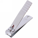 Кусачки для ногтей на блистере «Ultramarine», цвет металл, ребристый, 5,5см