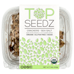 Top Seedz, крекеры, с морской солью, 142 г (5 унций)