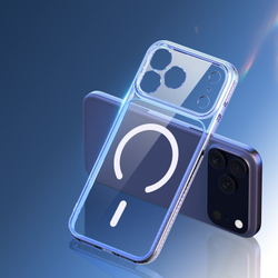 Прозрачный чехол с MagSafe для смартфона iPhone 17 Pro Max, серия Clin Mag Series (Open Ring Version) от Dux Ducis