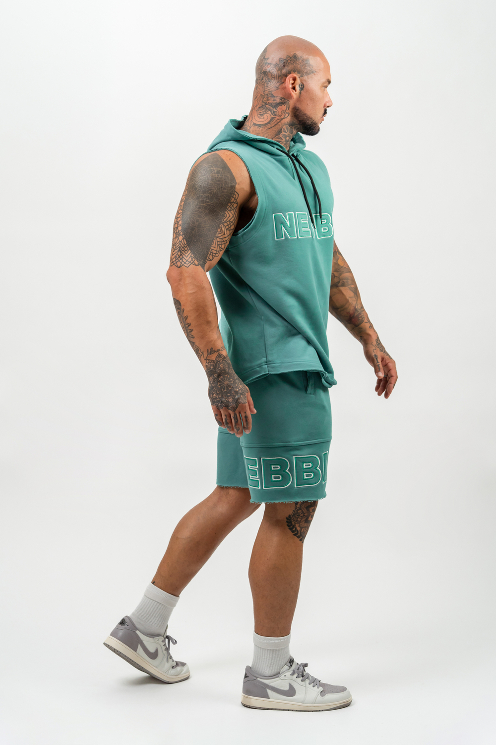 Шорты GYM SWEATSHORTS STAGE-READY 713 Зеленые