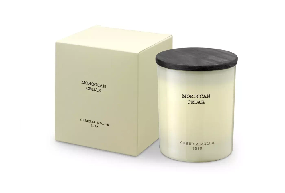 Cereria Molla - Свеча Премиум Марокканский Кедр 230г 50ч / артикул   5545  / GTIN 8424405055458