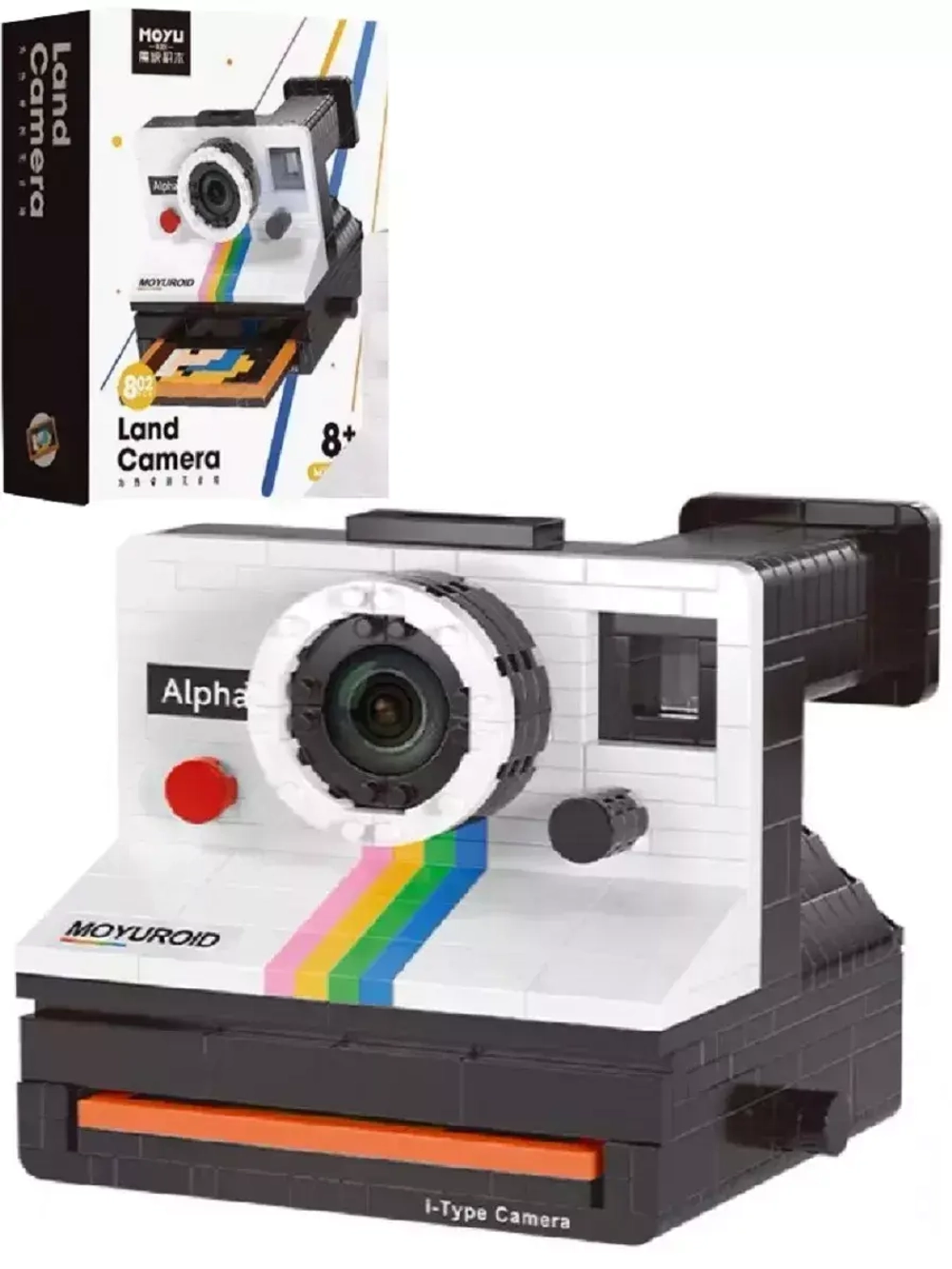 Конструктор Камера Полароид 802 детали