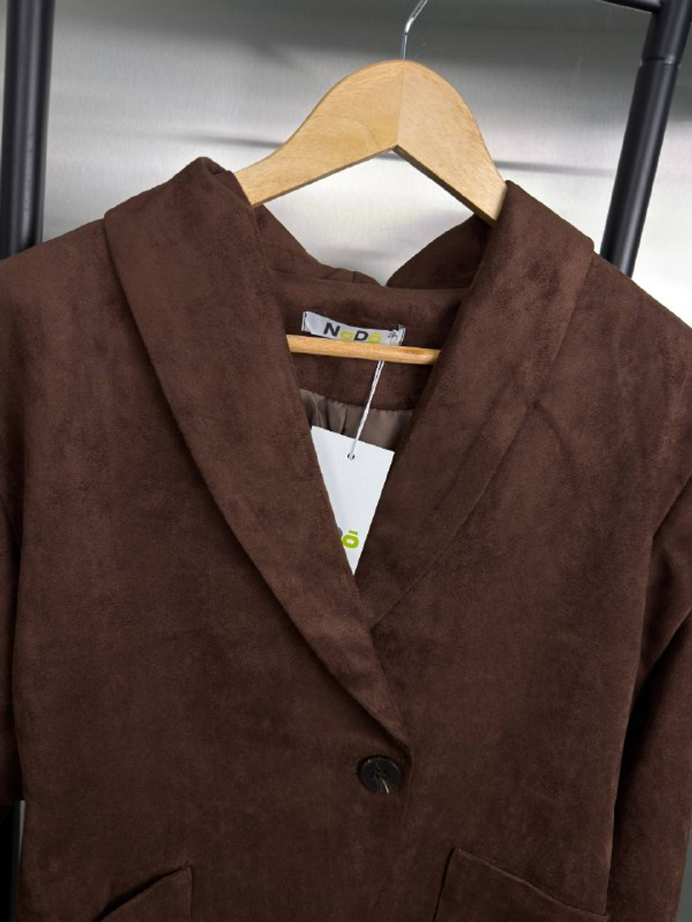 Куртка-пиджак женcкий артикул 989 цвет "шоколад"