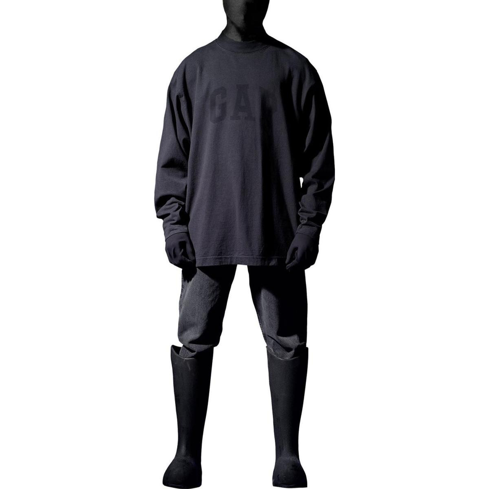 YEEZY x Gap x Balenciaga Dove Longsleeve Tee, черный