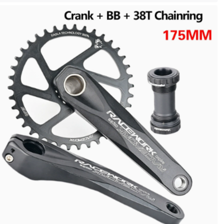Система RACEWORK GXP 38Т. + каретка, 175 мм.  для: SRAM XX1 XO1 X1 GX XO X9